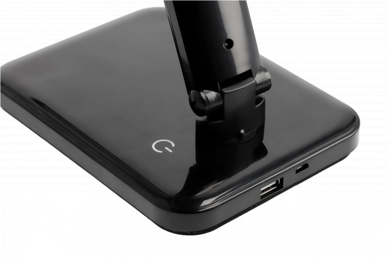 Decor Lampe de bureau LED HIKARI 6W 400lm AC220-240V 50/60Hz CCT noire 1208962495