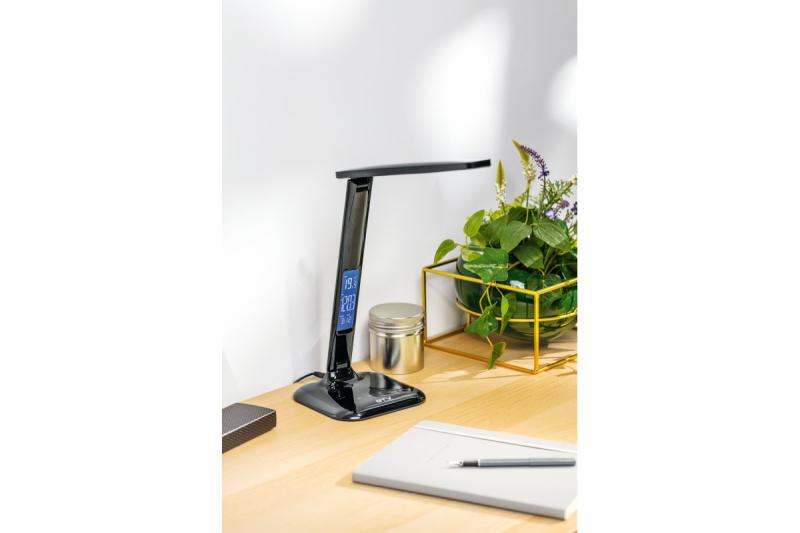 Decor Lampe de bureau LINEAR 7W 420lm AC220-240V 3-CCT 5 niveaux de gradation PF>0,5 RA>80 noire 1208962501