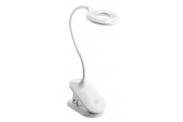 Decor Lampe de bureau RINGO 4W 200lm. DC5V 1A 3000K-6000K 3-CCT bat.1200 mAh Ra>80 blanc dimmable. 1208962507