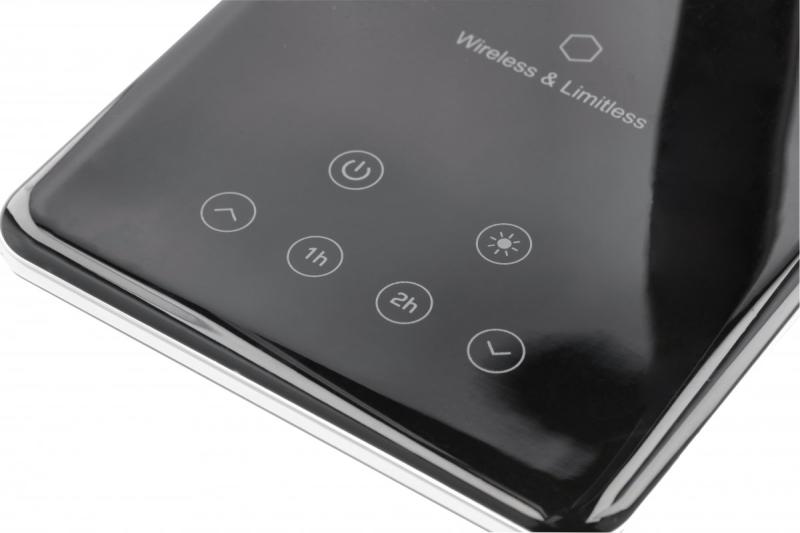 Decor Lampe de bureau Tritton 6W 340lm AC220-240V 4-CCT Charge sans fil USB PF>0 5 RA>80 noire 1208962518