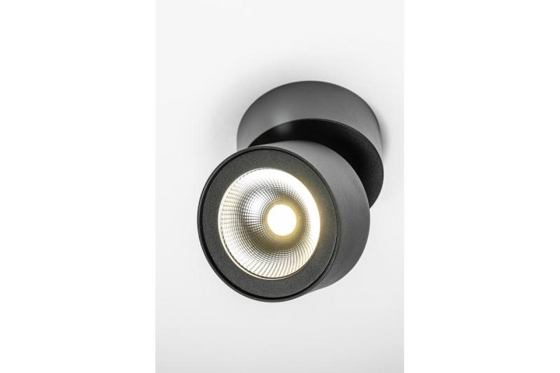 Decor Luminaire LED BLANC 15W 1500lm AC220-240V 50/60 Hz PF> 0.5 Ra≥80 IP20 IK06.36 ° 4000K rond noir. 1208962668