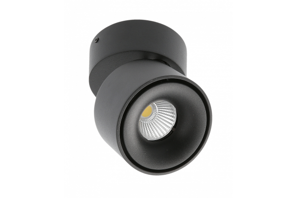 Decor Luminaire LED BIANCO 8W 680lm AC220-240V 50/60 Hz PF>0 9 Ra≥80 IP20 IK06 36° 4000K noir rond. 1208962672