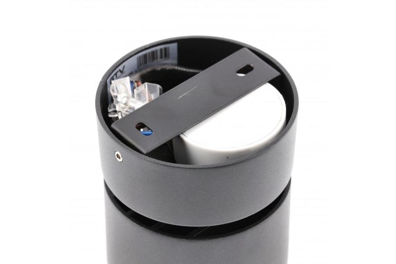 Decor Luminaire LED BIANCO 8W 680lm AC220-240V 50/60 Hz PF>0 9 Ra≥80 IP20 IK06 36° 4000K noir rond. 1208962672