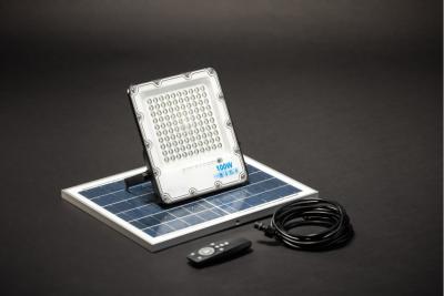 Projecteur solaire LED BRAVOS, 50W, 500lm, 6400K, IP65, 120°, panneau solaire, télécommande, 3y 1208962684