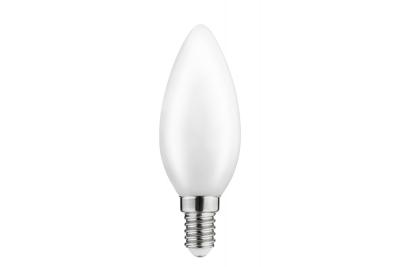 Éclairage LED, FILAMENT SEMI-TRANSPARENT, C35, 4000K, E14, 4W, 420lm, AC220-240V/50-60Hz, RA>80, 360° 1208962691