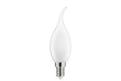 Éclairage LED, FILAMENT SEMI-TRANSPARENT, C35L, 4000K, E14, 4W, 420lm, AC220-240V/50-60Hz, RA>80, 360° 1208962692