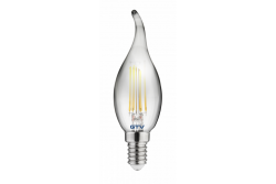 Lumière LED décorative, FILAMENT, C35L, 27006, E14, 4W, 240lm, AC220-240V/ 50-60Hz, RA>80, 360° 1208962696
