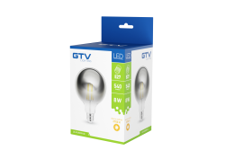 Lumière LED décorative, FILAMENT, G125, 27006, E27, 8W, 540lm, AC220-240V/ 50-60Hz, RA>80, 360° 1208962766