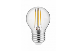 Source lumineuse LED FILAMENT, 3000K, G45, E27, 4W, AC220-240V/50-60Hz, RA>80, 360°, 400lm, PF>0,5, 35mA 1208962776