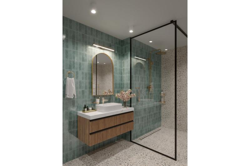 Decor Luminaire LED Catania 600mm 12W AC220-240V 50/60Hz 4000K IP44 RA >80 960lm Chrome 1208962886