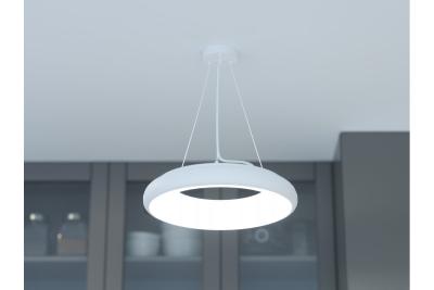 Decor Luminaire LED LEON 35W 3200lm AC220-240V 50/60Hz 120° IP40 4000K suspendu/plafond blanc. 1208962911