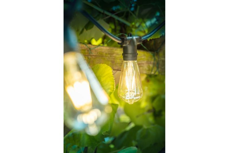 Ampoule décorative LED, filament Vintage, ST64, E27, 4 W, 400 lm, CA 220-240 V/50-60 Hz, PF > 0,5, 3000 K 1208963178