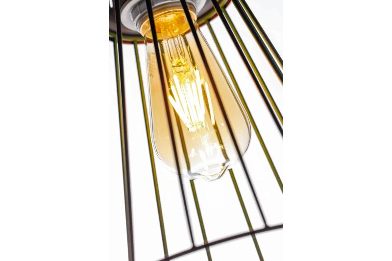 Ampoule décorative LED, filament Vintage, ST64, E27, 4 W, 400 lm, CA 220-240 V/50-60 Hz, PF > 0,5, 3000 K 1208963178