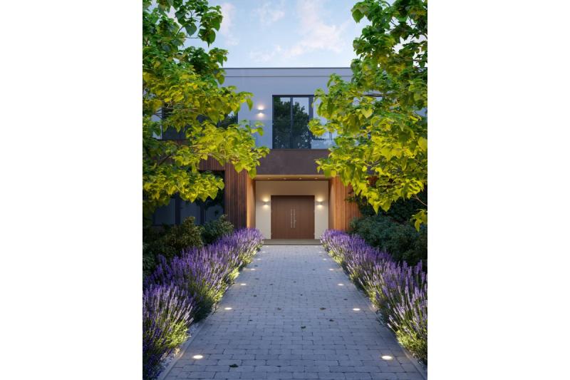 Decor Façade luminaire bidirectionnel TIAGO GU10 MAX. 2x35W IP54 AC220-240V 50/60Hz inox. 1208963199