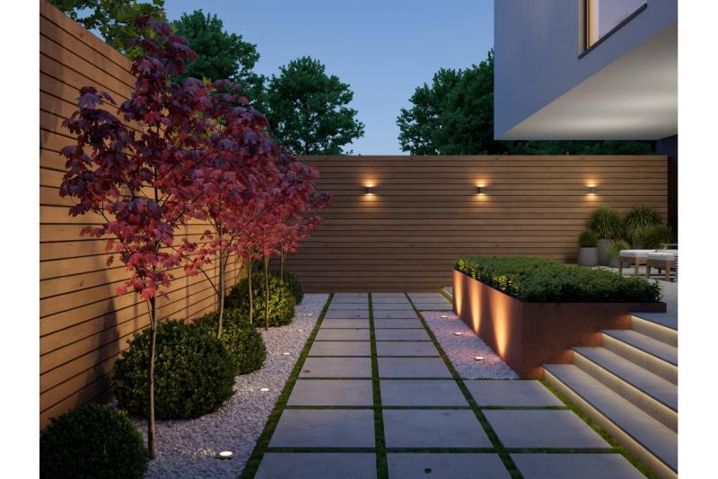 Decor Luminaire de façade bidirectionnel TIAGO KW GU10 MAX.2x35W IP54 AC220-240V 50/60Hz noir. 1208963202