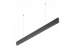 Decor Luminaire suspendu à LED VILANA 42W (30W+12W) 4000K RA>80 220-240VAC 48/120° UGR<19 120cm noir. 1208963237