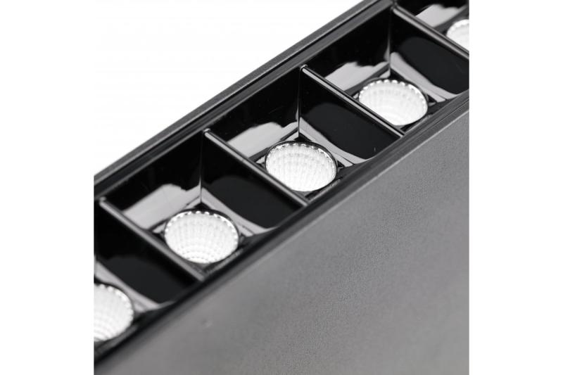 Decor Luminaire suspendu à LED VILANA 42W (30W+12W) 4000K RA>80 220-240VAC 48/120° UGR<19 120cm noir. 1208963237