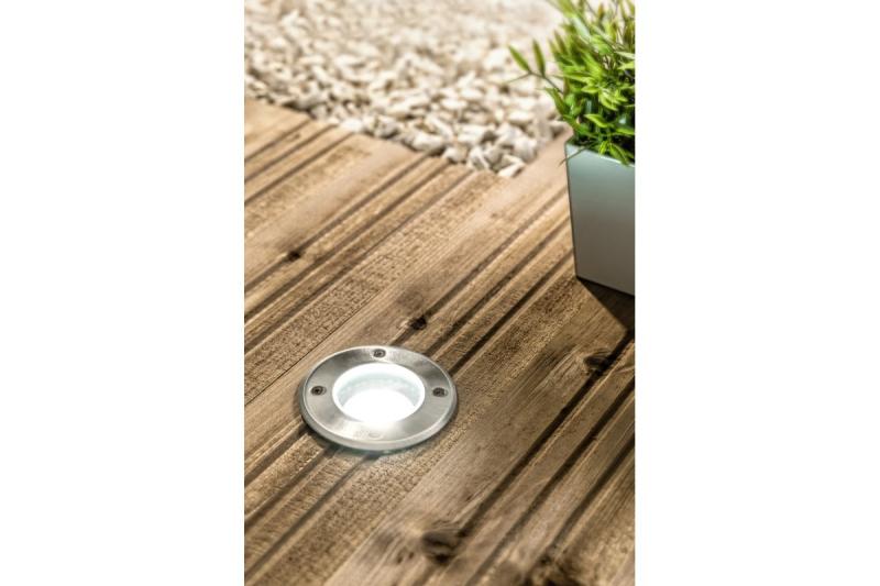 Decor Luminaire encastré pour allée ALFA-O max.50 W GU10 IP67 AC220-240V 50/60Hz inox 1208963695