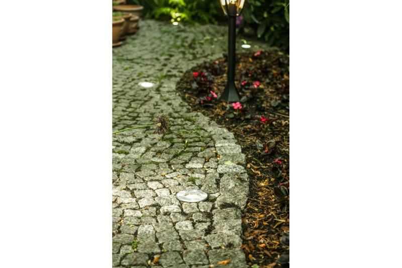 Decor Luminaire encastré pour allée ALFA-O-MINI max.10 W GU10 IP67 AC220-240V 50/60Hz inox 1208963696