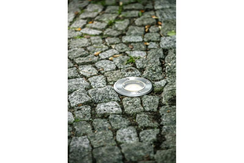 Decor Luminaire encastré pour allée ALFA-O-MINI max.10 W GU10 IP67 AC220-240V 50/60Hz inox 1208963696