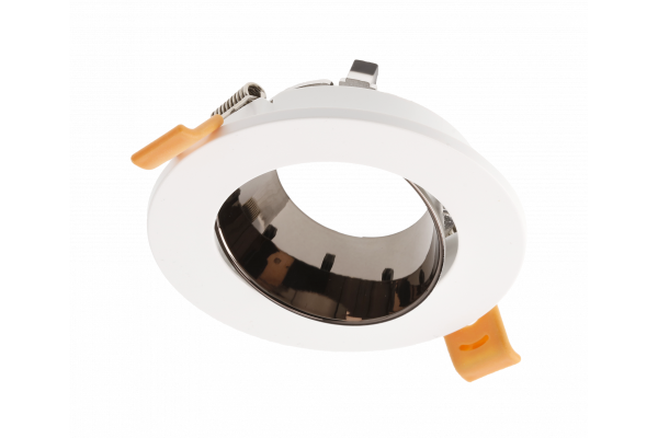 Decor Plafonnier encastrable ARIES IP20 φ 90*30mm rond blanc/noir-chrome 1208963711