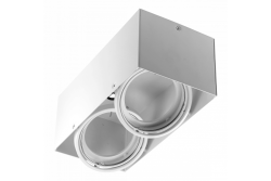 Decor Luminaire encastré au plafond PIREO N double IP20 blanc/blanc 1208963772