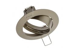 Decor Luminaire encastré au plafond PORTO-K IP20 rond en inox, orientable TYPE 5515. 1208963780