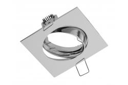 Decor Luminaire encastré au plafond PORTO-K IP20 carré chromé à angle réglable TYPE DT10 1208963783