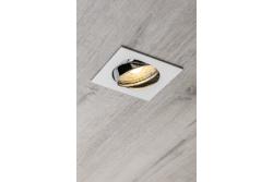 Decor Luminaire encastré au plafond PORTO-K IP20 carré chromé à angle réglable TYPE DT10 1208963783