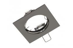 Decor Luminaire encastré au plafond PORTO IP20 carré noir chromé TYPE DS10 1208963793