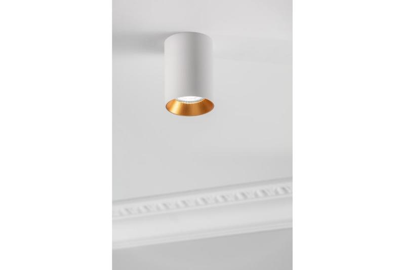 Decor Luminaire de plafond AERO II en aluminium 70x100mm IP20 max. 20W rond blanc. 1208963810