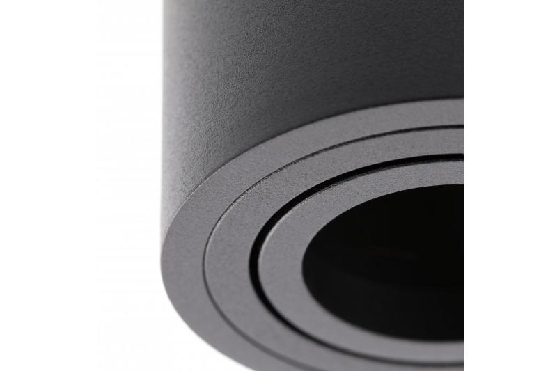 Decor Luminaire de plafond AVEIRO DUO en aluminium 160x80x85mm IP20 max 20W*2 rond noir. 1208963826