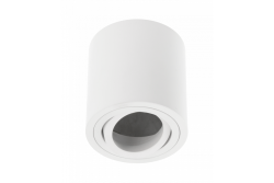 Decor Ceiling fixture AVEIRO aluminium 80x85mm IP20 max 20W round white 1208963831