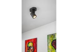 Decor Ceiling light fixture BLINK AC220-240V 50/60 Hz GU10 max. 20W IP20 single black 1208963840