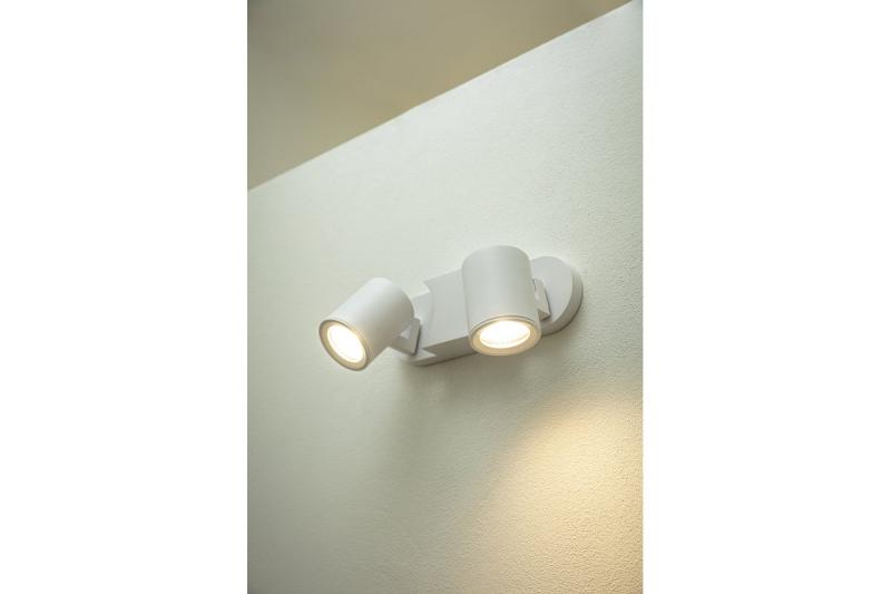 Decor Luminaire de plafond BLINK AC220-240V 50/60 Hz GU10 max. 20W*2 IP20 double blanc. 1208963843