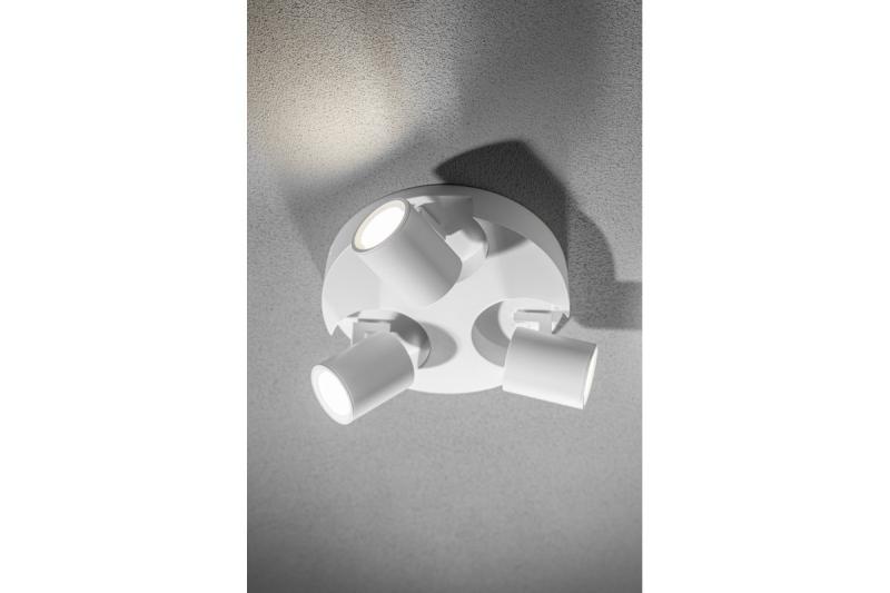 Decor Luminaire de plafond BLINK AC220-240V 50/60 Hz GU10 max. 20W*3 IP20 triple blanc 1208963845