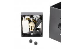 Decor Applique murale CAMPIONE en aluminium G9 IP20 max. 40W IP20 carré noir. 1208963849