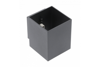 Decor Applique murale CAMPIONE en aluminium G9 IP20 max. 40W IP20 carré noir. 1208963849