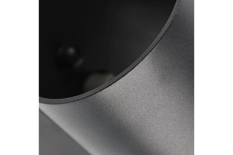 Decor Applique murale CAMPIONE en aluminium G9 IP20 max. 40W IP20 noir rond. 1208963851