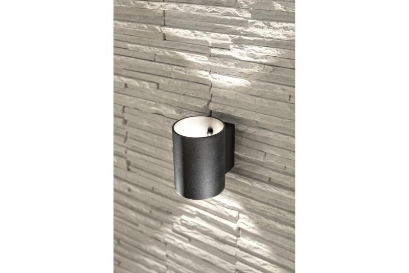 Decor Applique murale CAMPIONE en aluminium G9 IP20 max. 40W IP20 noir rond. 1208963851