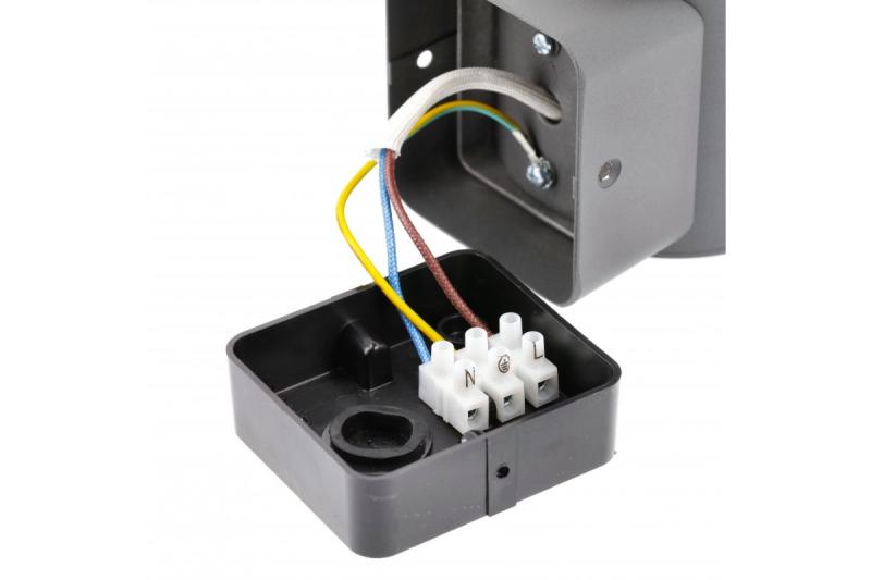 Decor Luminaire de jardin CORTA-AU E27 MAX.25W IP44 AC220-240V 50-60Hz applique murale droite supérieure anthracite. 1208963857