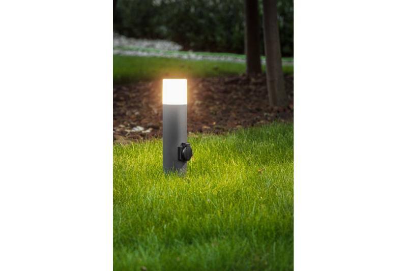Decor Lampe de jardin CORTA-P 40 E27 MAX.25W IP44 AC220-240V 50-60Hz douille max. 3000W borne graphite. 1208963861