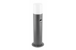 Decor Luminaire de jardin CORTA-P PIR 40 E27 MAX.25W IP44 AC220-240V 50-60Hz graphite de poteau. 1208963862