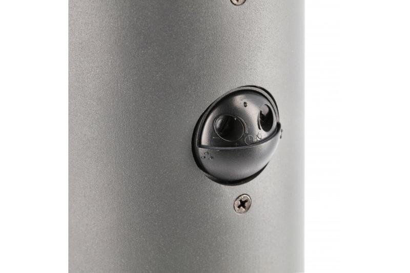 Decor Luminaire de jardin CORTA-P PIR 40 E27 MAX.25W IP44 AC220-240V 50-60Hz graphite de poteau. 1208963862