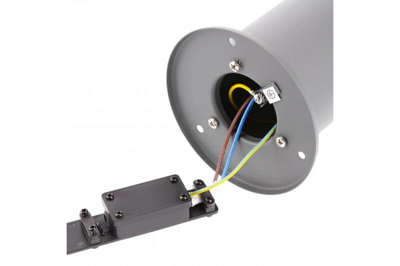 Decor Élément de jardin CORTA-P 80 E27 MAX.25W IP44 AC220-240V 50-60Hz poteau anthracite 1208963863