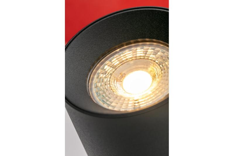 Decor Luminaire de plafond FARGO en aluminium 70x160mm IP20 max 20W rond noir. 1208963876