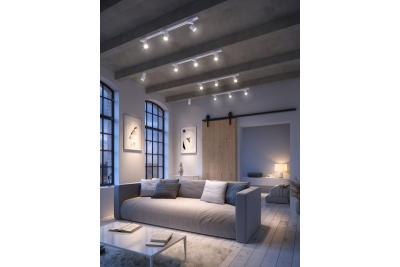 Decor Ceiling fixture FARGO aluminium  70x160mm IP20 max 20W round white 1208963878