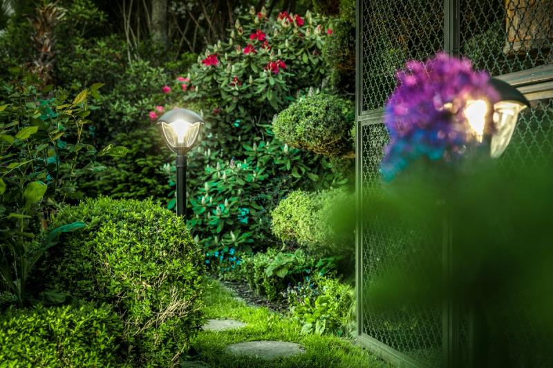 Decor Luminaire de jardin GRANDE-P E27 MAX.60W IP54 AC220-240V 50-60Hz poteau noir. 1208963883