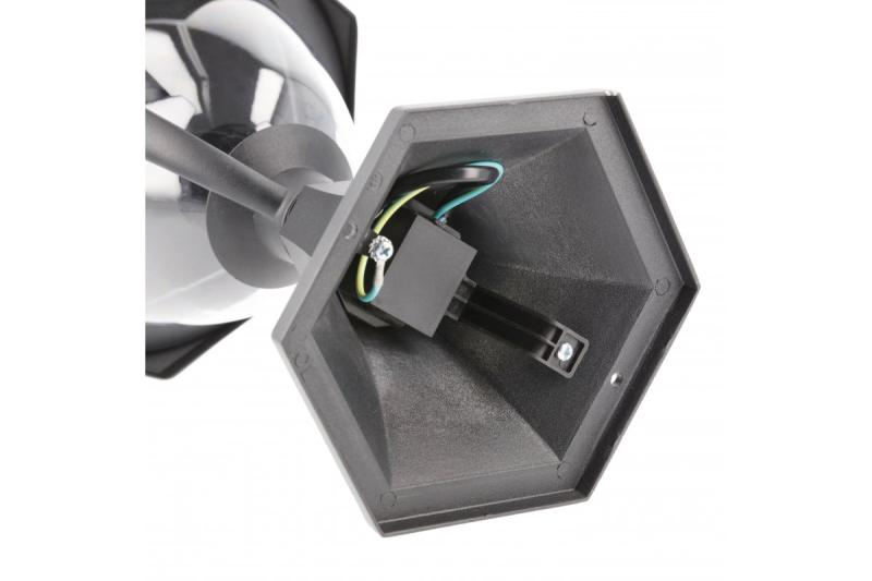 Decor Luminaire de jardin GRANDE-P 31 E27 MAX.60W IP54 AC220-240V 50-60Hz poteau noir. 1208963886