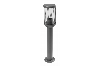 Decor KERTA-P 50 garden light E27 MAX.12W IP44 AC220-240V 50-60Hz bollard  graphite 1208963907